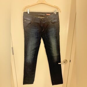 Zara Women's Deep Indigo Skinny Jeans